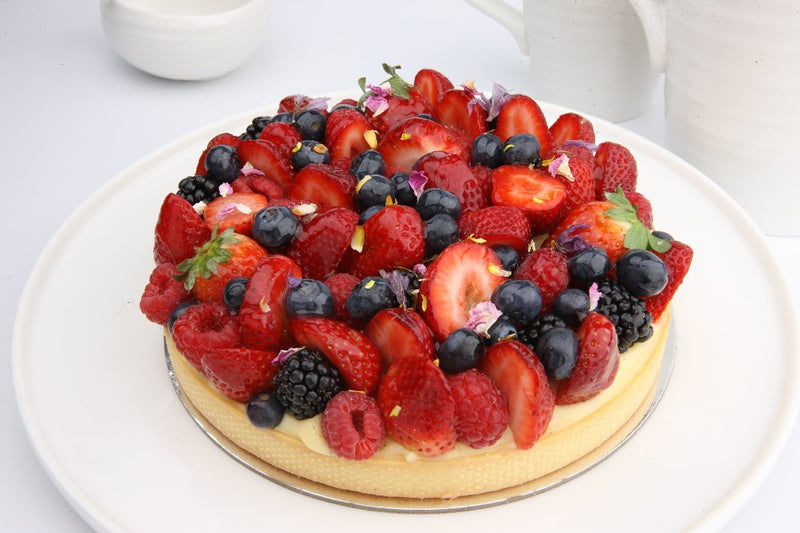 Berry Flan